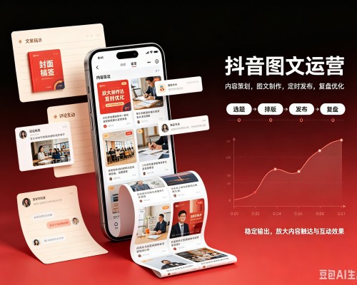 南溪抖音图文代运营服务