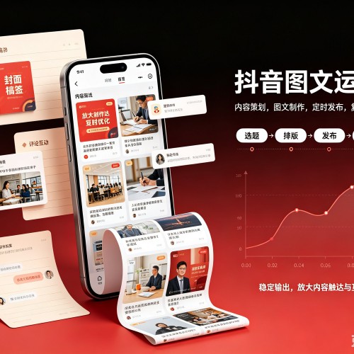 南溪抖音图文代运营服务